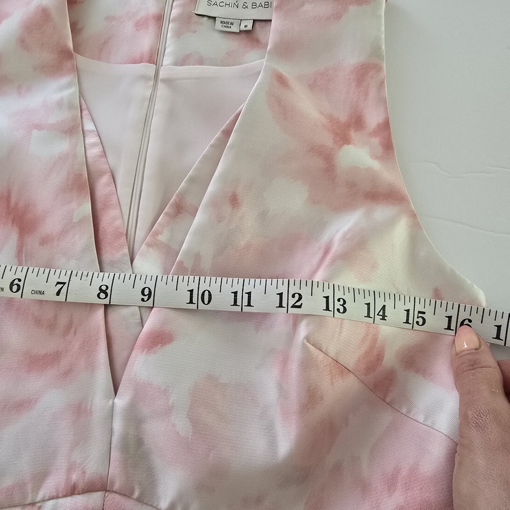 Sachin & Babi Brooke Gown Dress Size 6 Pink - Picture 9 of 17
